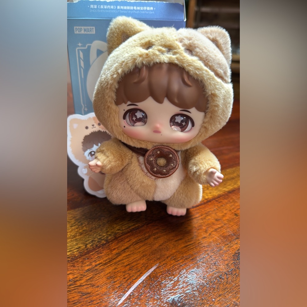 Pop Mart Shenself Labubu Plush Plushie Strap Keychain New!